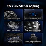 lanema Flydigi Game Controller Support Multi-platform Gamepad 4 Remappable Back Button
