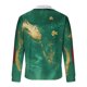 thumbnail image 5 of Camiseta de Manga Larga Casual Colorblocked Semi-Cremallera, Cuello Girado Abajo Chaqueta de la Parte Superior para las Mujeres con Ajuste Relajado, Ligero Holiday Party Pullover Blusa, 5 of 8