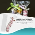 thumbnail image 5 of Clear Plastic Bags for Packaging, 2 x 6 Inches. Pack of 1000 Polyethylene Flat Clear Bakery Bags with Open Top. 4 Mil Tear Resistant Clear Plastic Bags for Popcorn, Homemade Bread and Cookies, 5 of 6