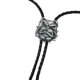 thumbnail image 1 of Aleación de zinc PU cuero Bolo Tie Western Cowboy s Plata Hugo Corbata de bolo, 1 of 4