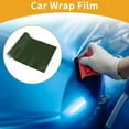 thumbnail image 2 of Unique Bargains Bright Army Green Protective Car Wrap Film 20x152cm / 0.65ft x 5ft Exterior Interior Vinyl Wrap Cover 5.5mil 1 Pc Universal, 2 of 7