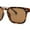 Tortoise - Brown, variant on Mens Retro Vintage Rectangle Keyhole Bridge Plastic Fashion Sunglasses Peach - Green