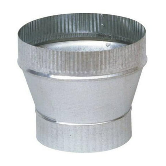 Imperial GV1358 Furnace Short Increaser, 5 to 6 in Connection, 24 Gauge, Galvanized