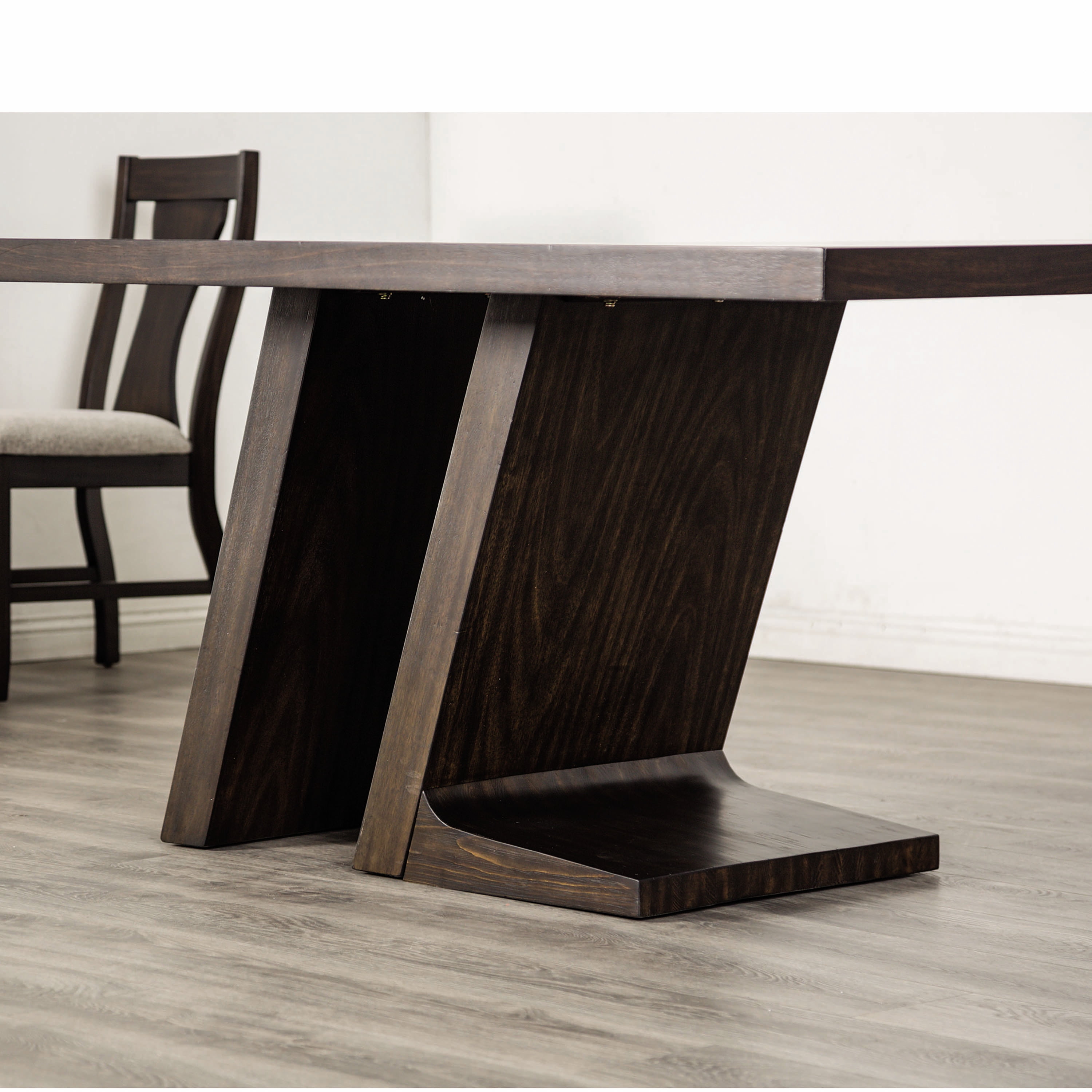 Furniture of America Rhiannon Solid Wood 72-inch Dining Table, Espresso