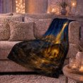 thumbnail image 6 of Nativity Scene Painting Christmas Faith Star Of Bethlehem, Festive Nativity Scene, Warm Flannel Blanket for Living Room and Family Room, Art Lovers Christmas Gift, Festive Home Decor, 6 of 9