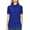 Blue, variant on T Shirts for Women 3-Button Short Sleeve Collared Tops Quick Dry Tee Lightweight Moisture Wicking Blouses (XL, Light Blue)