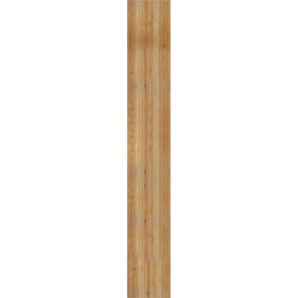 10 3/4"W x 74"H TimberCraft Two 5 3/8" Boards Framed Board-n-Batten Shutters w/Z-Bar, Rough Sawn Western Red Cedar (Per Pair)