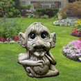 thumbnail image 3 of Adornos de jardín para hombre en miniatura Shamjiam Estatua decorativa, 3 of 8