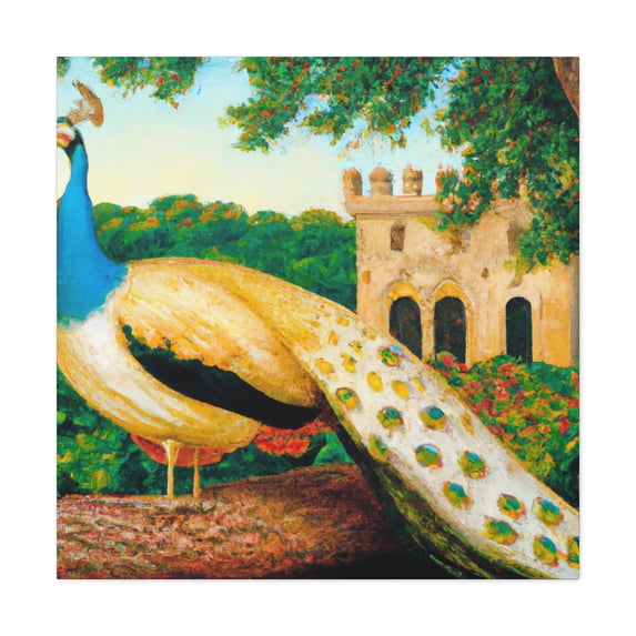 The Peacock Splendor - Canvas