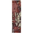 thumbnail image 2 of Oriental Weavers Evolution Area Rug - 8028B - 5'3" x 7'3" - in Red/ Beige - Modern Style, Stain Resistant, Family and Pet Friendly , Bedroom, Office Rug, 2 of 4