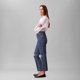 thumbnail image 4 of Vaqueros Calvin Klein de talle alto, corte recto, para mujer, 4 of 5