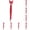 Red*10, variant on Goowood Personalized Pens Bulk 10 Pcs Black Custom Butterfly Ballpoint Pen with Name Logo Engraved Wedding Favors Business