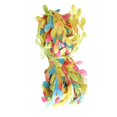 thumbnail image 1 of simhoa 20 Meters Artificial Leaf Garland Ribbon Trims DIY Crafts Multicolor, 1 of 7