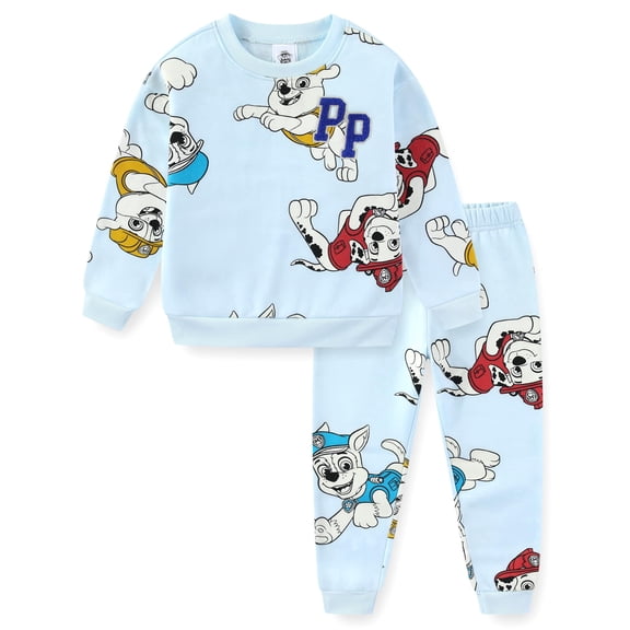 Paw Patrol Nickelodeon Marshall Chase Rubble Sweatshirt and Pants Set (Boys), 2 Piece Set, Sizes 2T-7