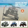 thumbnail image 2 of KFFKFF Lawn Mower Lift Jack, 880 Lbs Weight Capacity, with Manual Lever & Power Tool Grip for Riding Lawn Mowers, ATVs, and Garden Tractors, 2 of 9