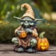 thumbnail image 1 of Fiudx Lámpara de Calabaza de Halloween, Artesanía de Resina Iluminada, Diseño Único de Lámpara Colgante, Estética Minimalista, Decoración de Jardín Al Aire Libre, Ambiente de Fiesta Espeluznante, Tam, 1 of 3
