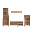 thumbnail image 2 of Mueble Centro de Entretenimiento Budapest Blanco Estilo Natural, 2 of 4