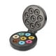 thumbnail image 1 of Mini Donut Maker Oso de Fresa Máquina de Desayuno Hace 8 Donuts Recubrimiento Antiadherente Negro, 1 of 5