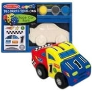 Decorate Your Own Race Car Bank