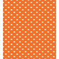 thumbnail image 3 of Orange and White Queen Size Duvet Cover Set, Japanese Lotus Flower Silhouettes Blossoming Spring Season Pattern, Decorative 3 Piece Bedding Set with 2 Pillow Shams, Orange and White, by Ambesonne, 3 of 3