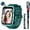 Green, variant on SHANNA Smart Watch for Kids with GPS 4G HD Touchscreen Watch with Phone GPS Tracker Real-Time Location SOS Video Call Voice Chat Camera for Boys Girls Gift, Blue