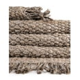 thumbnail image 6 of Unique Loom Chunky Jute Collection Area Rug (2' 7" x 6' 1" Runner Gray), 6 of 7