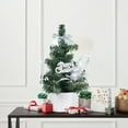 thumbnail image 4 of Mini Christmas Tree 30 cm PVC Potted Tabletop Decoration For Indoor Desktop Display, 4 of 8