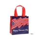 thumbnail image 2 of Bolsa de compras no tejida con película impermeable – Bolsas de regalo reutilizables para almacenamiento diario, eventos y regalos navideños., 2 of 6