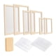 thumbnail image 1 of Kit de de madera para hacer papel (tamaños A4, y A6), herramientas educativas con papeles absorbentes, ideal para crear pantallas para, 1 of 6