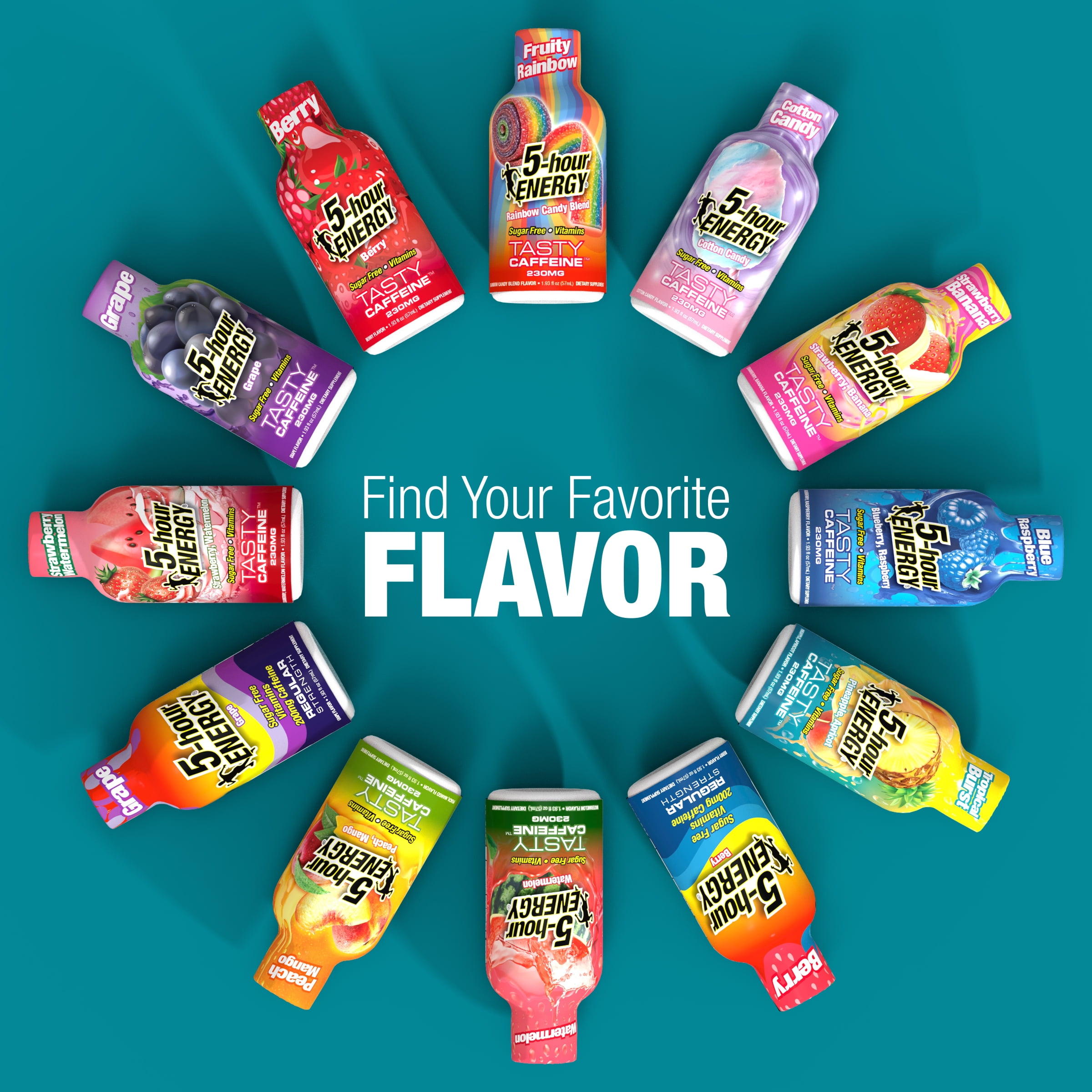 5-hour ENERGY Shot, Extra Strength, Tropical Burst, 6 Count