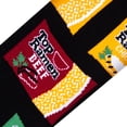 thumbnail image 4 of Cool Socks, Men's Funny Novelty Socks, Top Ramen Flavors Crew, Adult Large, 4 of 6