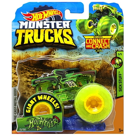 - Hotweiler Giant Wheels Sick Stuff Monster Trucks