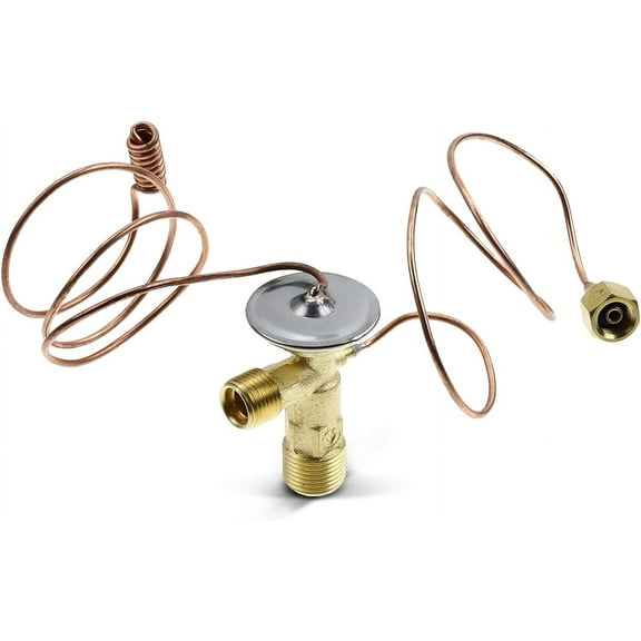 A-Premium A/C Expansion Valve Compatible with Hyundai Elantra 1992-1995, Mazda RX-7 1982-1985, 323 1986-1990, Mitsubishi Mirage & More