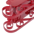thumbnail image 6 of HONMEET Red PP and Cloth Christmas Sleigh for Holiday and Party Decor, 6 of 7