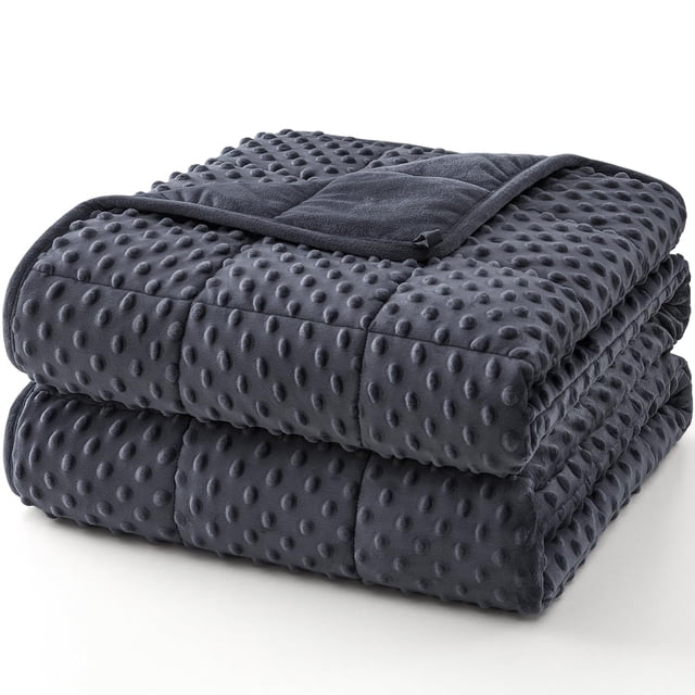 Manta con Peso Topcee King Size 9 kg (80x87 cm) Gris Minky
