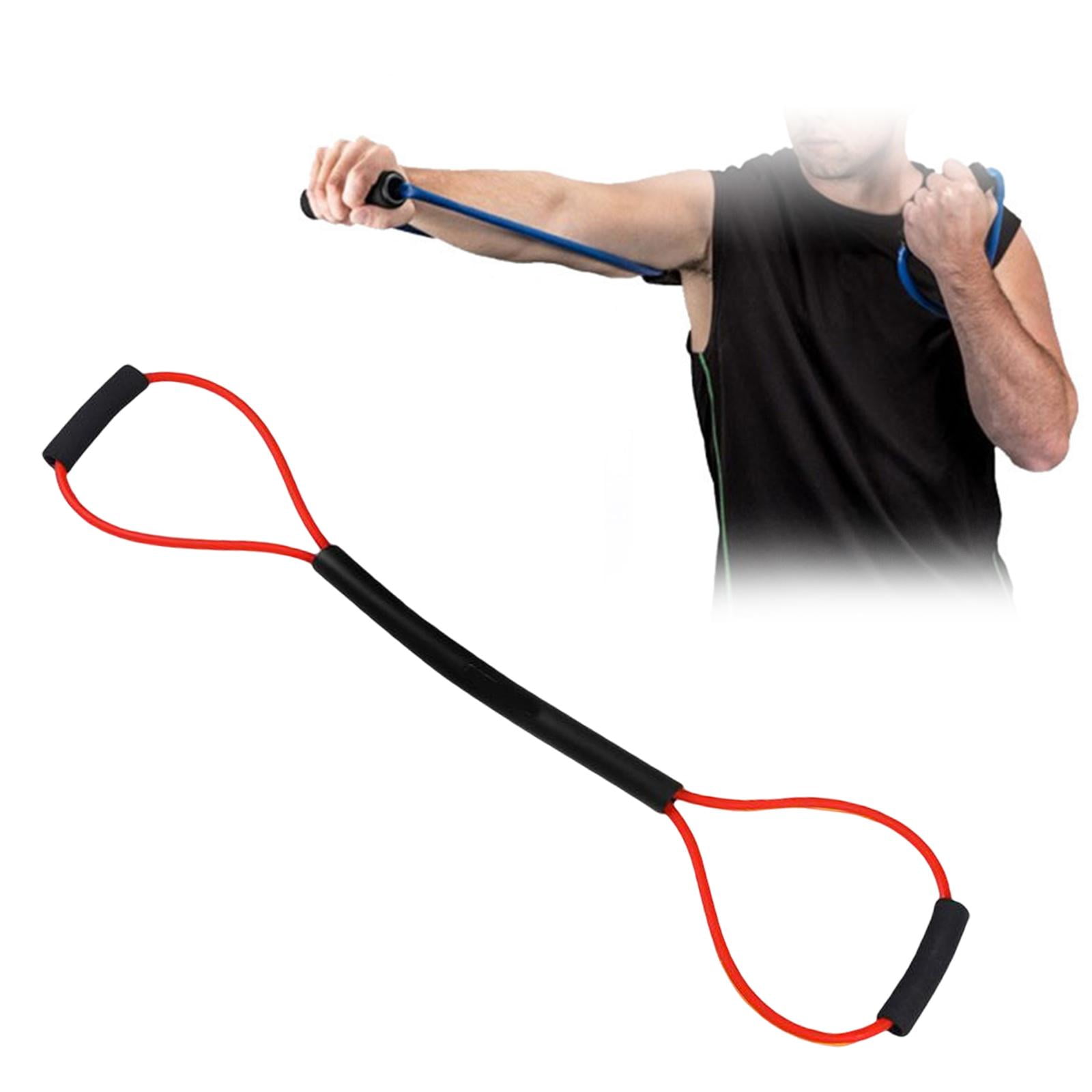 2 Piece Resistance Band Shadow Boxing Gym Pull Rope Indoor Home , StyleE, Multiple sizes