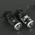 thumbnail image 4 of Kit 2pcs H4 LED Headlight Bulb 20000LM 90W IP65 High Low Beam Conversion Kit with Mini Projector Lens, 4 of 8