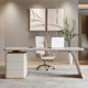 thumbnail image 3 of Corner Gaming Desk Standing Executive Conference Storage Office Desk Drawers Meeting Escritorios De Oficina Office Furniture My Lux Decor Round, 3 of 9