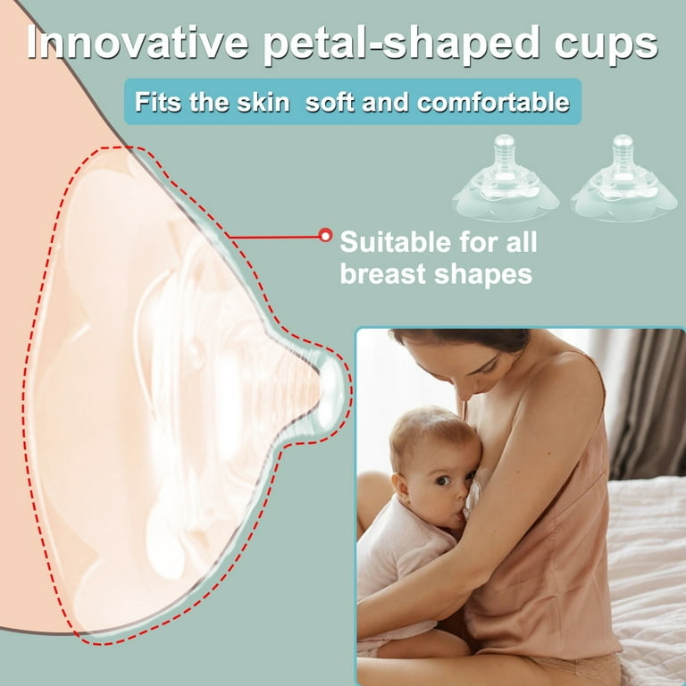 Contact Nipple Shield, Semicircle Style Maternity Silicone Nipple Shield  Protectors Breastfeeding Mother Milk Nipple Protection Cover