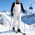 thumbnail image 7 of QHFBli Mens Snow Bibs Waterproof Insulated Overall Winter Warm Thermal Outdoor Snowboarding Ski Snow Pants with Suspenders, 7 of 7