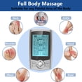 thumbnail image 4 of Kisportee TENS Unit Rechargeable Muscle Stimulator, 36 Modes MS Dual Channel with 10 Reusable Electrode Pads for Back Neck Pain Muscle Therapy Pain Management Pulse Massager, 4 of 10