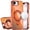 Cosmic Orange, variant on For iPhone 16E (E edition) / SE4 (2025) CHROME HQ Rotational Magnetic Ring Hybrid - Cosmic Orange