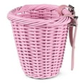 thumbnail image 4 of Kid's Bike Basket For Girls Front Bike Accessories With Handlebar Streamers Cycle Ages 3-13 DIY Bike Decoration Accessories Kit Scooter Basket, 4 of 7