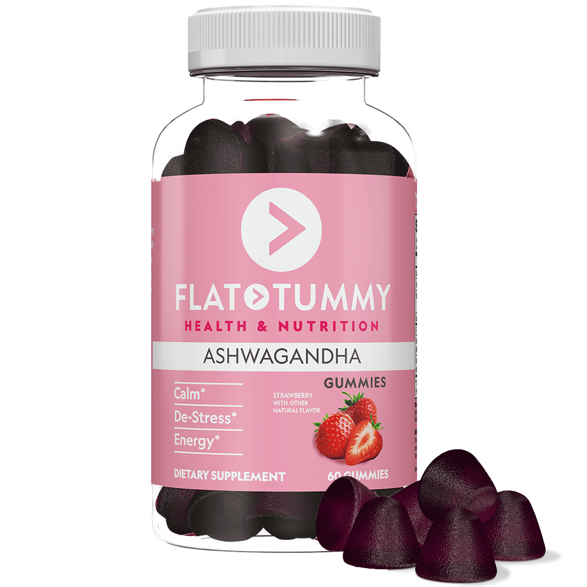 Flat Tummy Ashwagandha Gummies 60 Gummies For Stress Management flat-tummy-ashwagandha-gummies-60-gummies-for-stress-management
