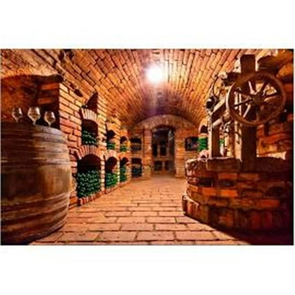 Yosemite Home Decor Vintage Press Glass Multi-Color Photographic Print