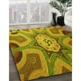 thumbnail image 2 of Ahgly Company Indoor Round Patterned Bee Yellow Area Rugs, 4' Round, 2 of 6