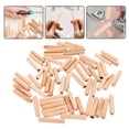 thumbnail image 4 of 1000Pcs Light Brown Wooden Dowel Rods for Furniture Assembly and Woodworking Projects, 4 of 8