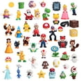thumbnail image 1 of Figuras de Juguete KEVCHE 7 Piezas Mario Bros Mario Luigi Princess Yoshi Edad 3+, 1 of 2