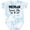 Tie Dye Blue, variant on Inktastic My Memaw Loves Me Boys or Girls Baby Bodysuit