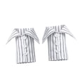 thumbnail image 3 of 2 piezas de muñequeras falsas, accesorios para disfraces, para hombre y mujer, ideales para camisas y otros usos. blanco, 3 of 8